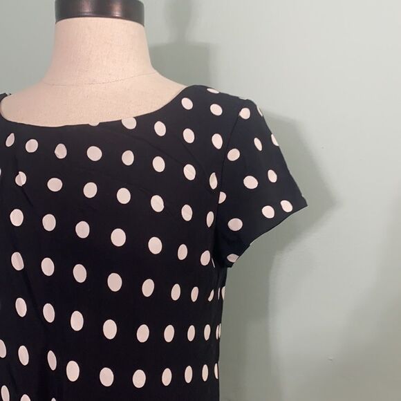 Vintage Shelli Segal Polka Dot Mini Dress - Picture 2 of 5